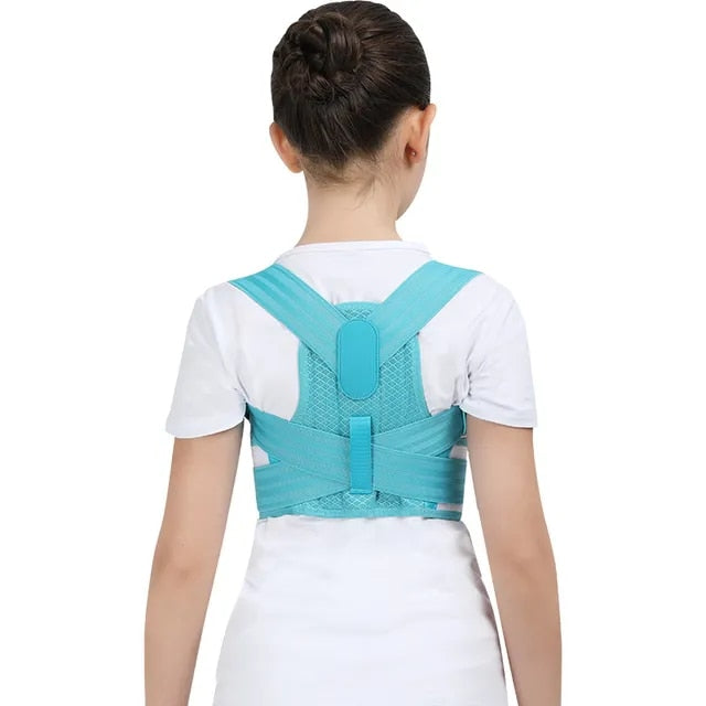 Adjustable Posture Corrector With Back Support For Kids