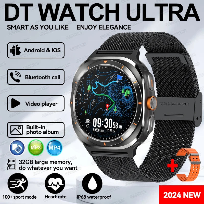 Galaxy DT 7 Ultra Smart Watch 32GB