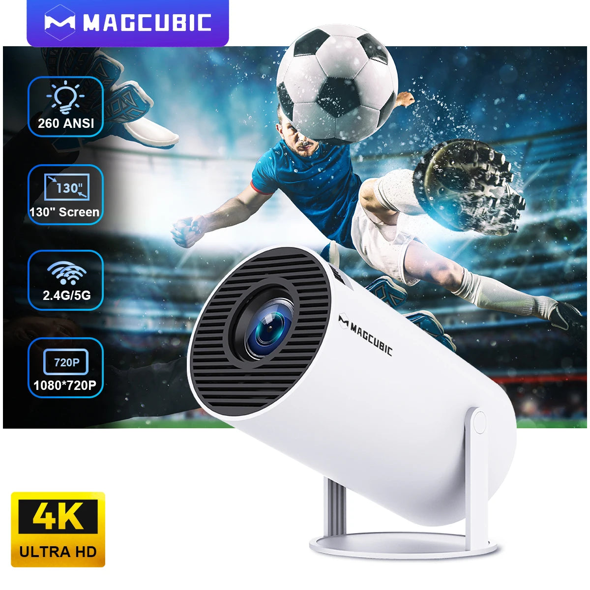 Magcubic HY300 Pro Portable Cinema Projector