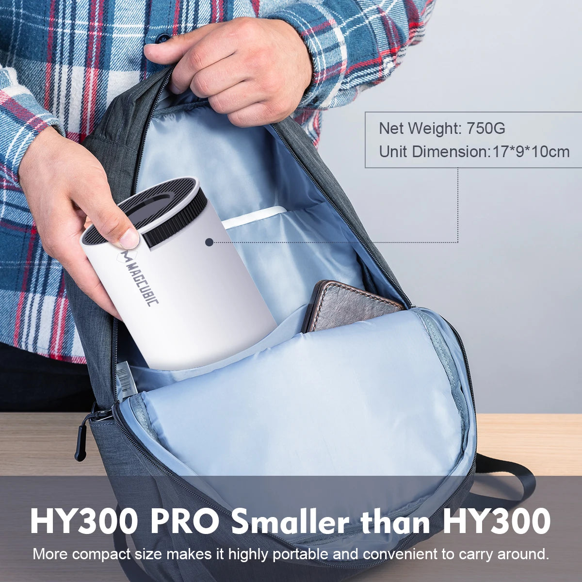 Magcubic HY300 Pro Portable Cinema Projector