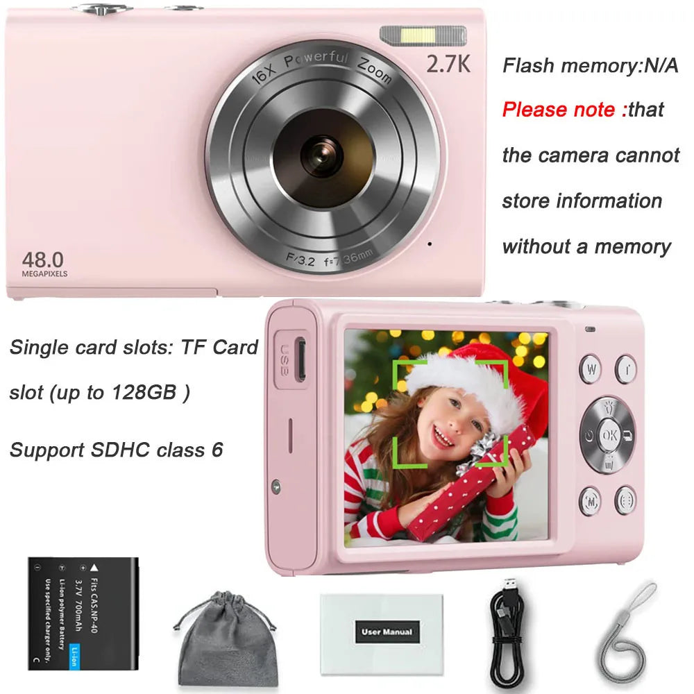 DC402-AF HD Digital Camera 48MP