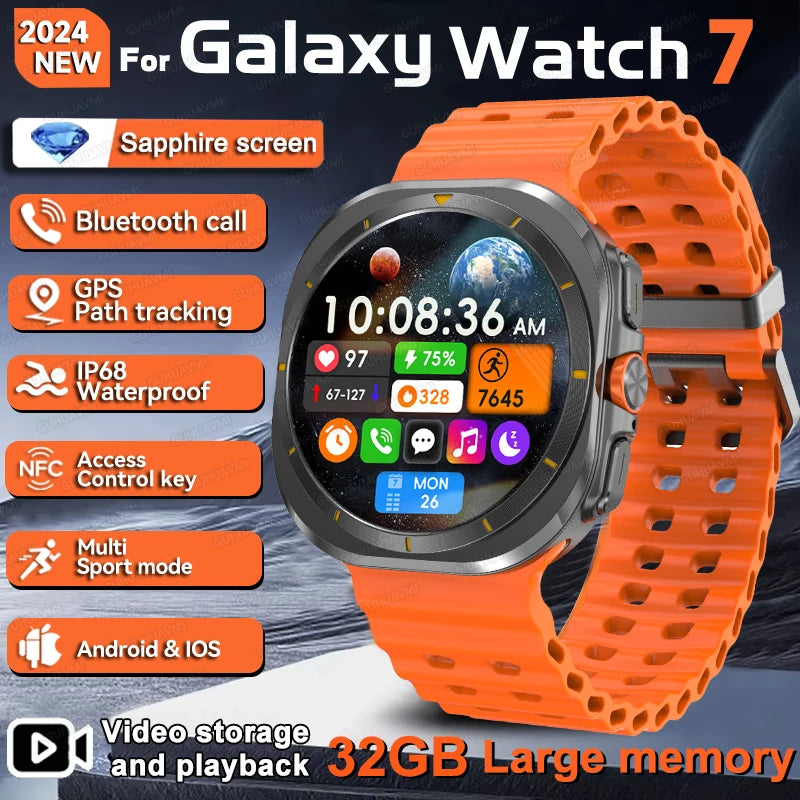 Galaxy DT 7 Ultra Smart Watch 32GB