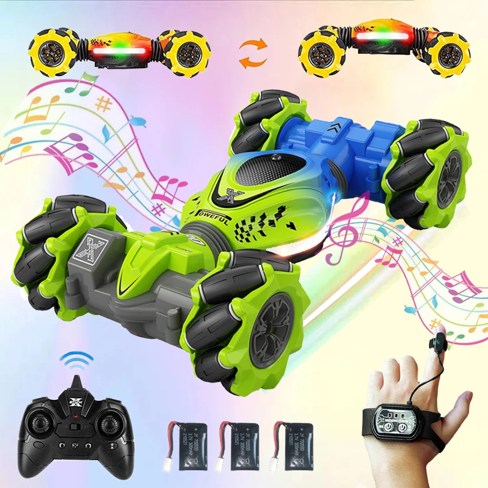 4WD Remote Control Stunt Car with Watch Gesture Sensor