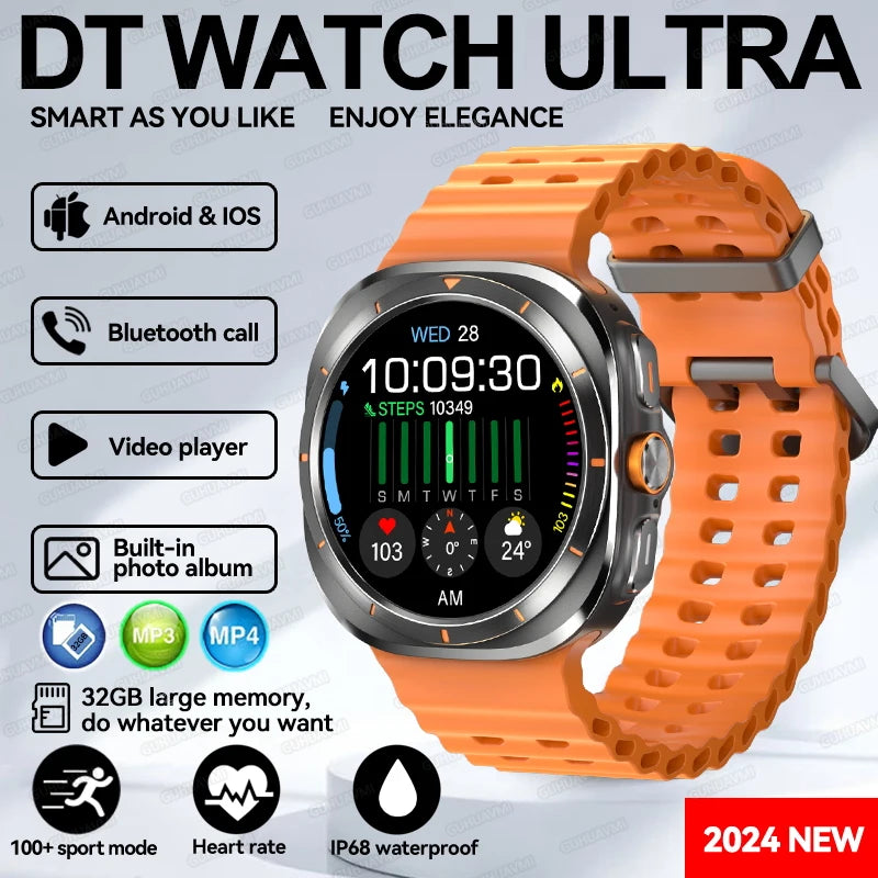 Galaxy DT 7 Ultra Smart Watch 32GB