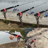 Fishing Rod Holder Stand with Automatic Strike Mechanism