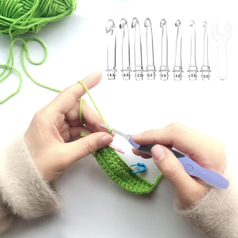  Yarn Story™ Lighted Crochet Hooks Complete Set 9/pkg