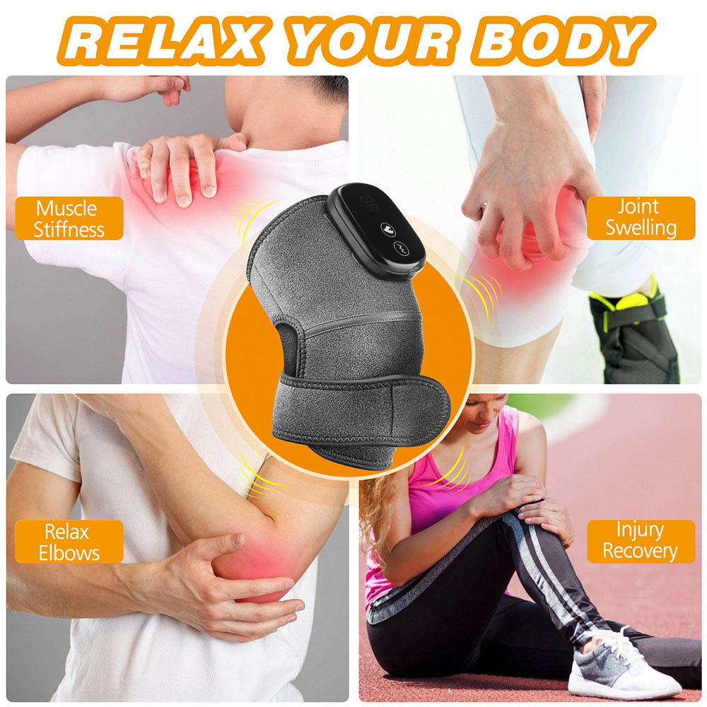 Heat Massaging Shoulder/Elbow/Knee Joint Pain Relief Support Brace