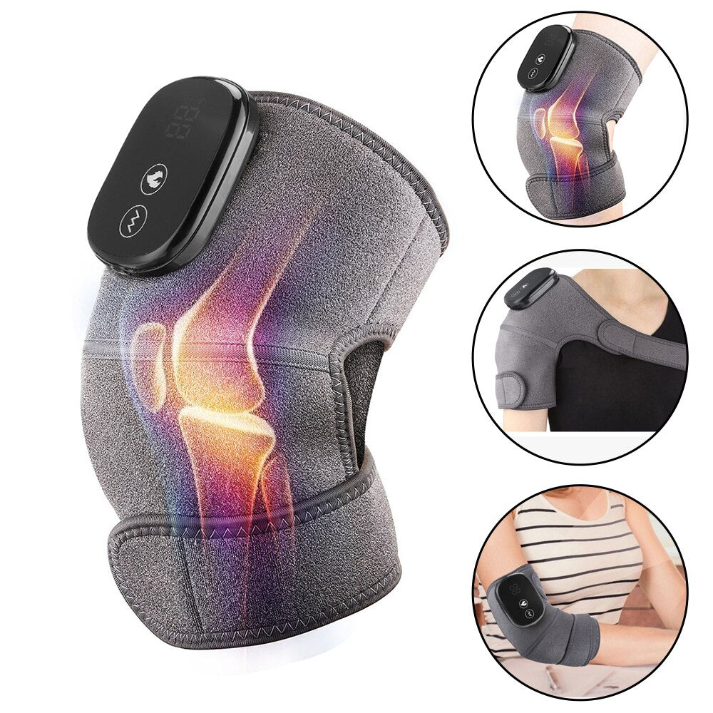 Heat Massaging Shoulder/Elbow/Knee Joint Pain Relief Support Brace