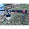 Fishing Rod Holder Stand with Automatic Strike Mechanism